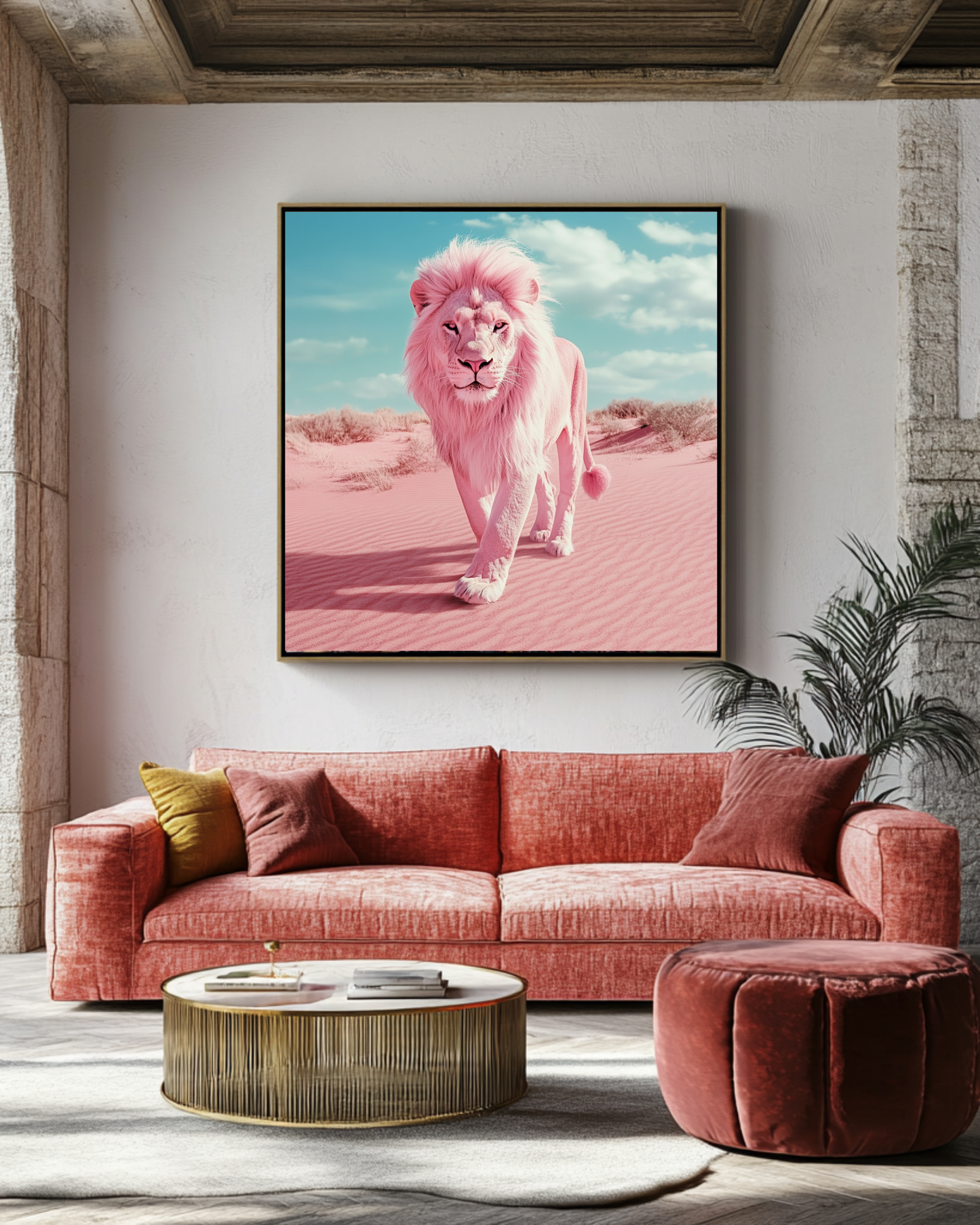 The Pink Lion